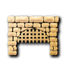 Stone Wall Gate
